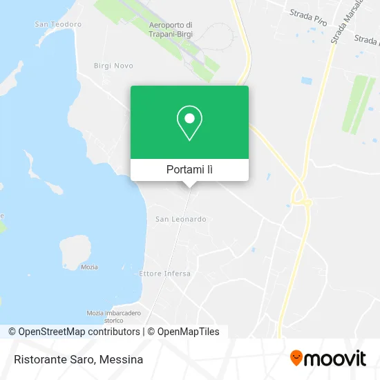 Mappa Ristorante Saro