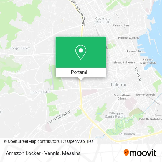 Mappa Amazon Locker - Vannia