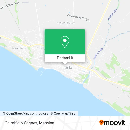 Mappa Colorificio Cagnes