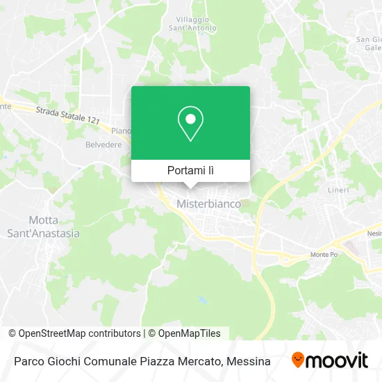 Mappa Parco Giochi Comunale Piazza Mercato