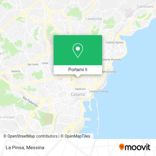 Mappa La Pinsa