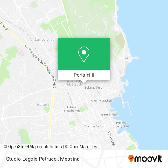 Mappa Studio Legale Petrucci