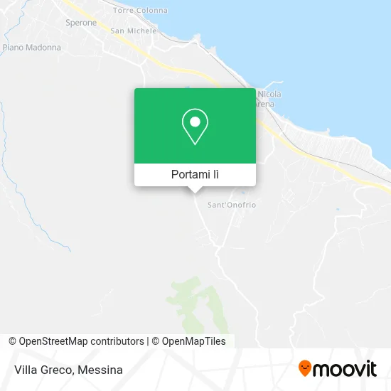 Mappa Villa Greco