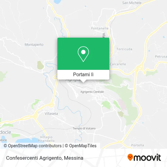 Mappa Confesercenti Agrigento