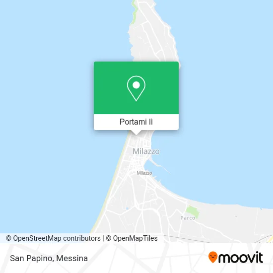 Mappa San Papino