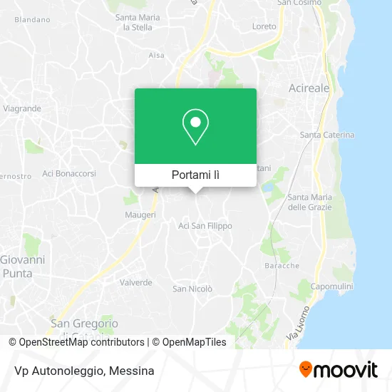 Mappa Vp Autonoleggio