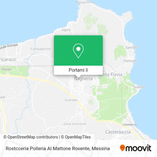 Mappa Rostcceria Polleria Al Mattone Rovente