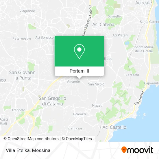 Mappa Villa Etelka