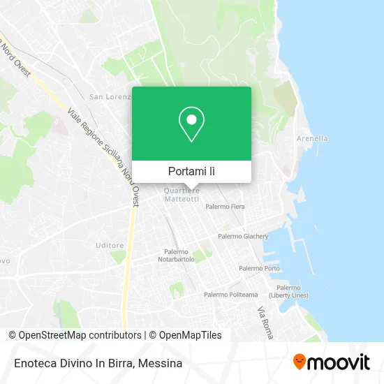 Mappa Enoteca Divino In Birra