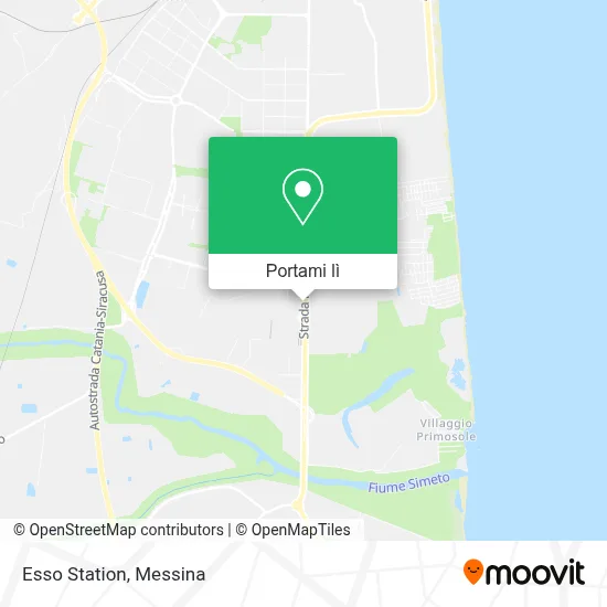 Mappa Esso Station