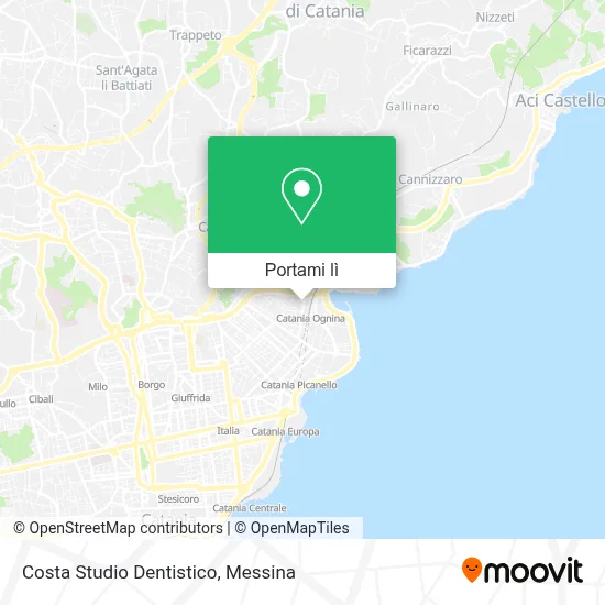 Mappa Costa Studio Dentistico