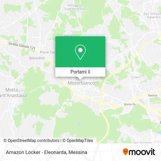 Mappa Amazon Locker - Eleonarda