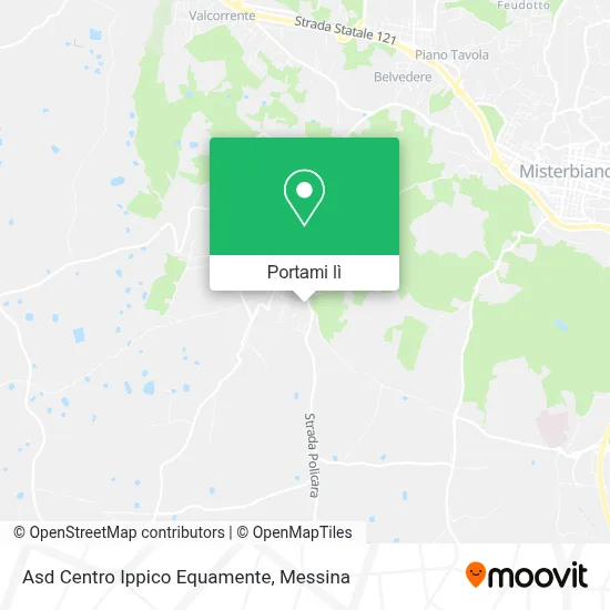 Mappa Asd Centro Ippico Equamente