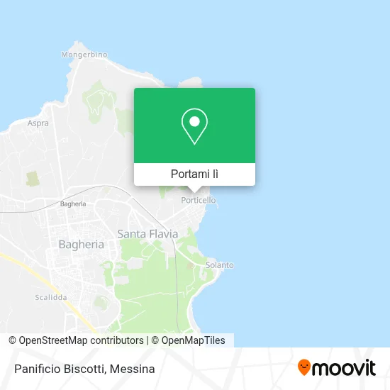 Mappa Panificio Biscotti