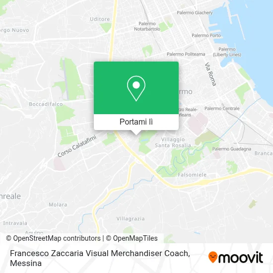 Mappa Francesco Zaccaria Visual Merchandiser Coach
