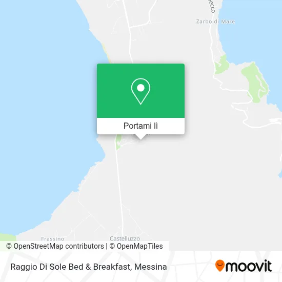 Mappa Raggio Di Sole Bed & Breakfast