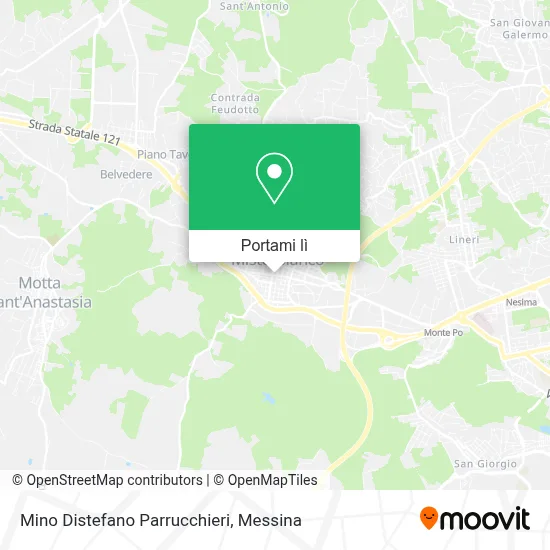Mappa Mino Distefano Parrucchieri