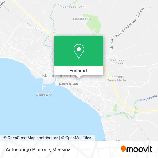 Mappa Autospurgo Pipitone