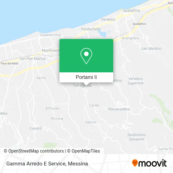 Mappa Gamma Arredo E Service