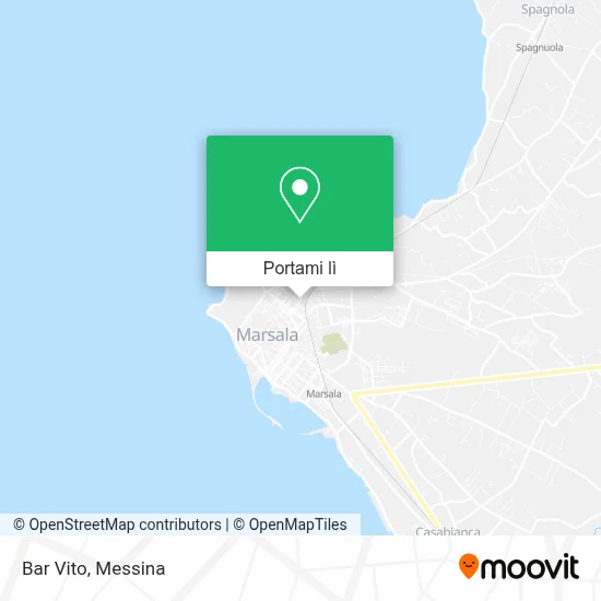 Mappa Bar Vito