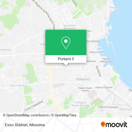 Mappa Esso Station