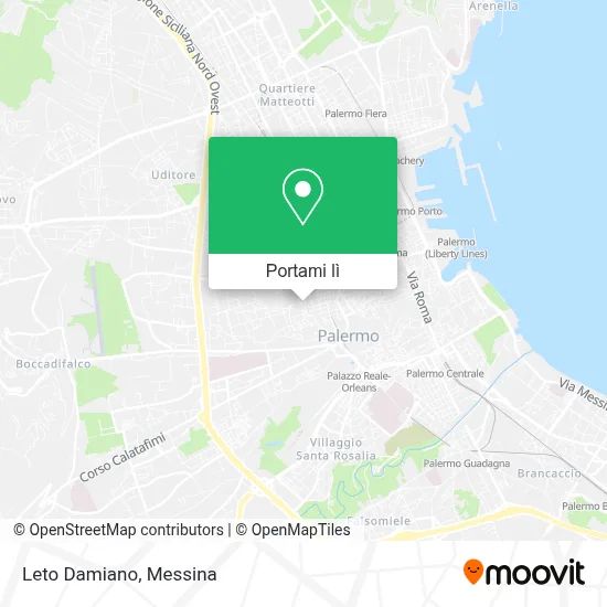 Mappa Leto Damiano
