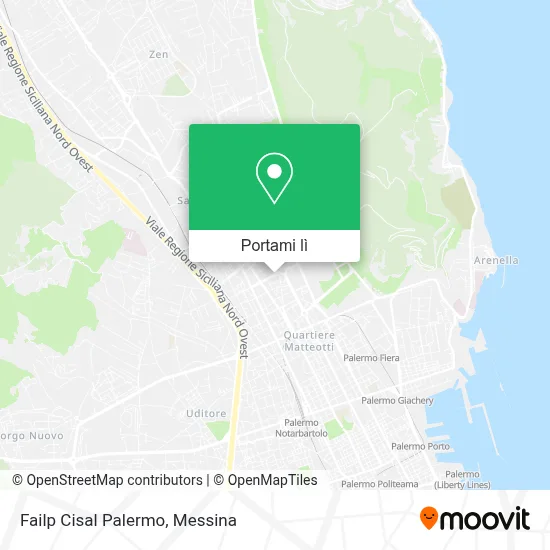 Mappa Failp Cisal Palermo