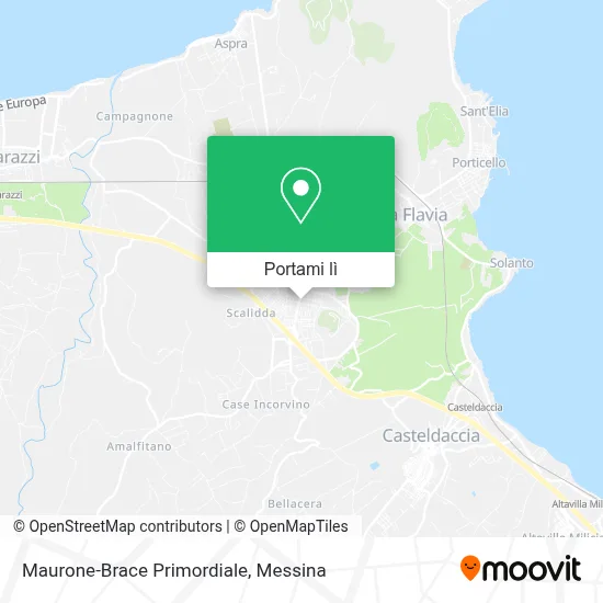 Mappa Maurone-Brace Primordiale