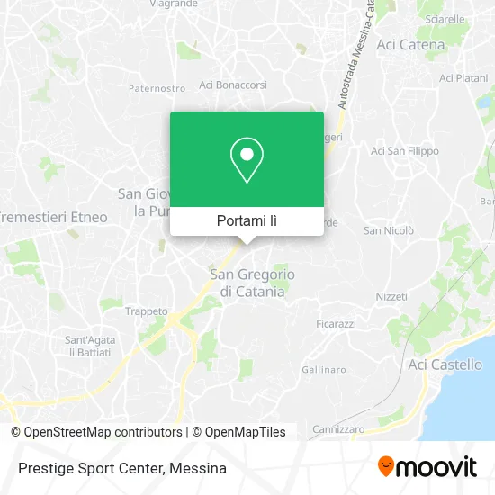Mappa Prestige Sport Center
