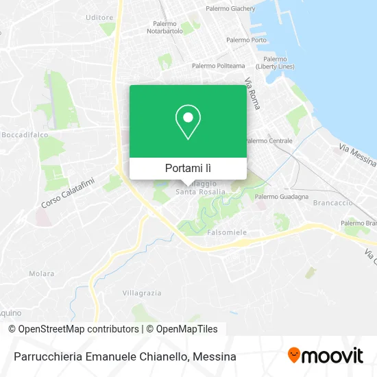 Mappa Parrucchieria Emanuele Chianello