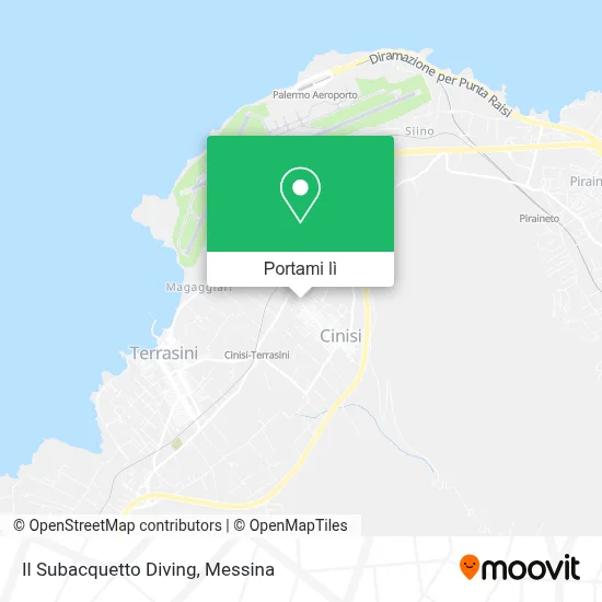 Mappa Il Subacquetto Diving