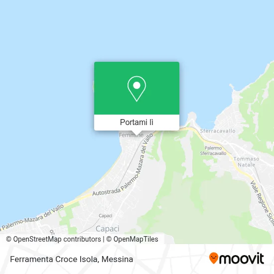 Mappa Ferramenta Croce Isola