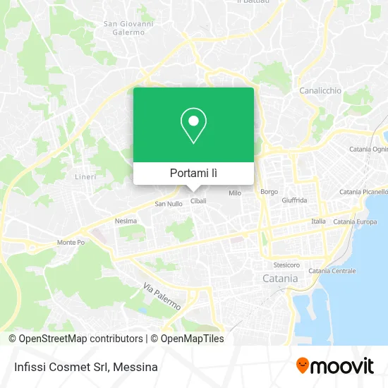 Mappa Infissi Cosmet Srl