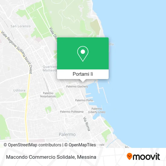 Mappa Macondo Commercio Solidale