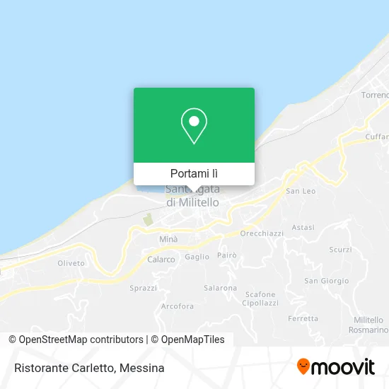 Mappa Ristorante Carletto