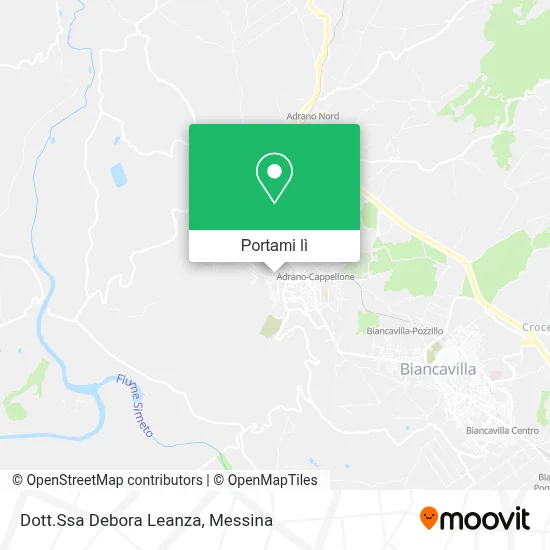 Mappa Dott.Ssa Debora Leanza