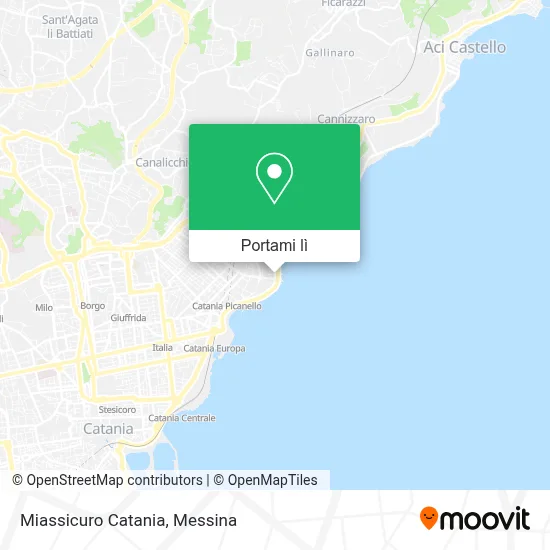 Mappa Miassicuro Catania
