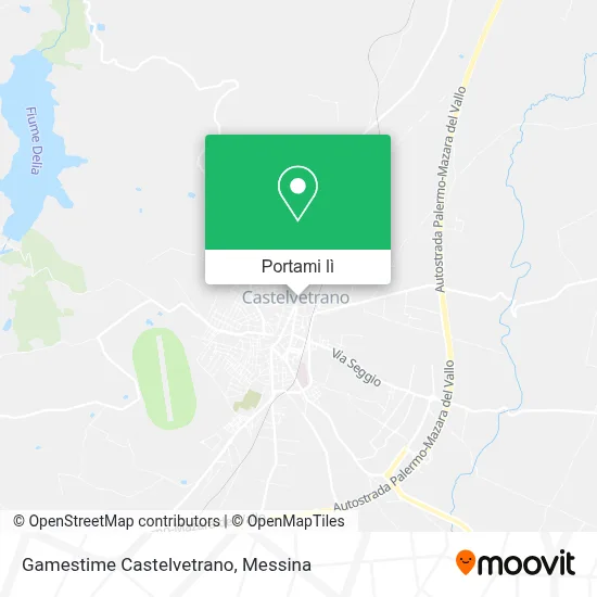 Mappa Gamestime Castelvetrano