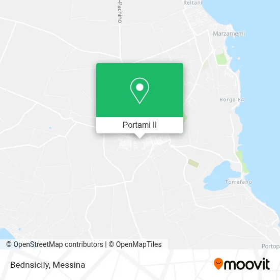 Mappa Bednsicily