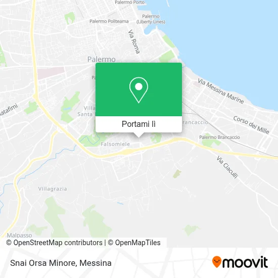 Mappa Snai Orsa Minore