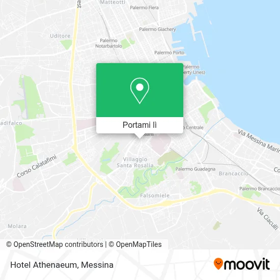 Mappa Hotel Athenaeum