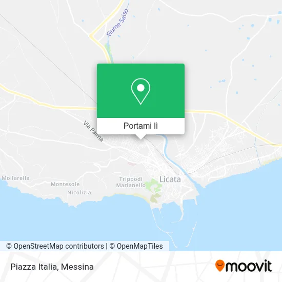 Mappa Piazza Italia