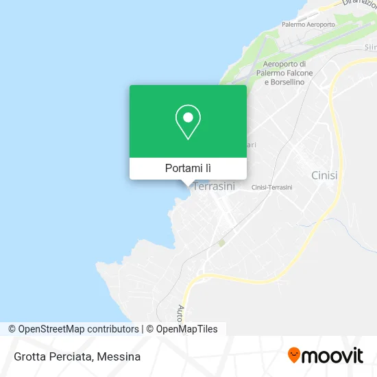 Mappa Grotta Perciata