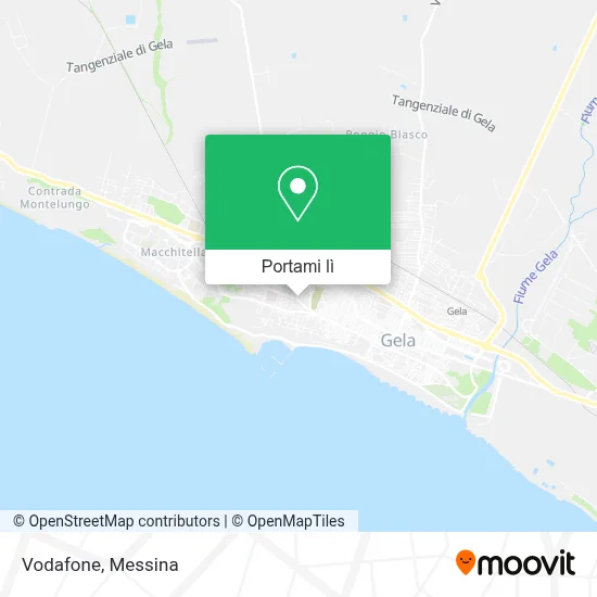 Mappa Vodafone