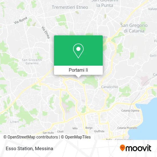Mappa Esso Station
