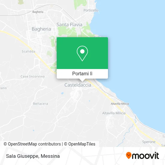 Mappa Sala Giuseppe