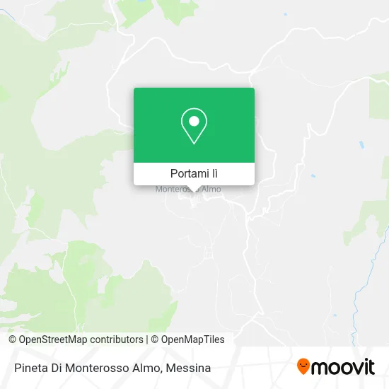Mappa Pineta Di Monterosso Almo