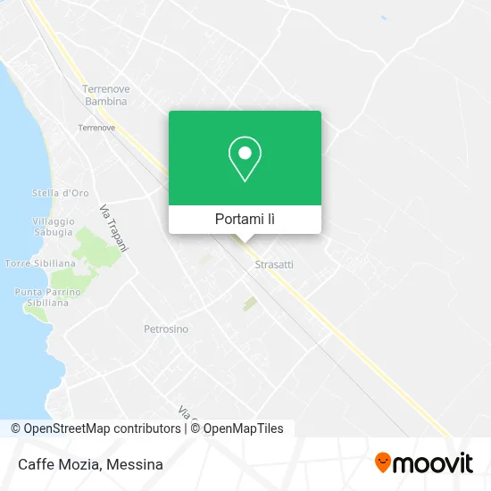 Mappa Caffe Mozia