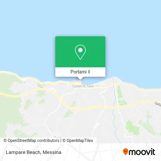 Mappa Lampare Beach