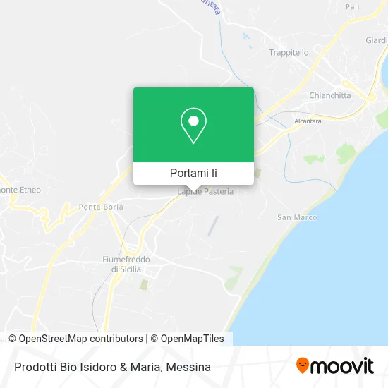 Mappa Prodotti Bio Isidoro & Maria